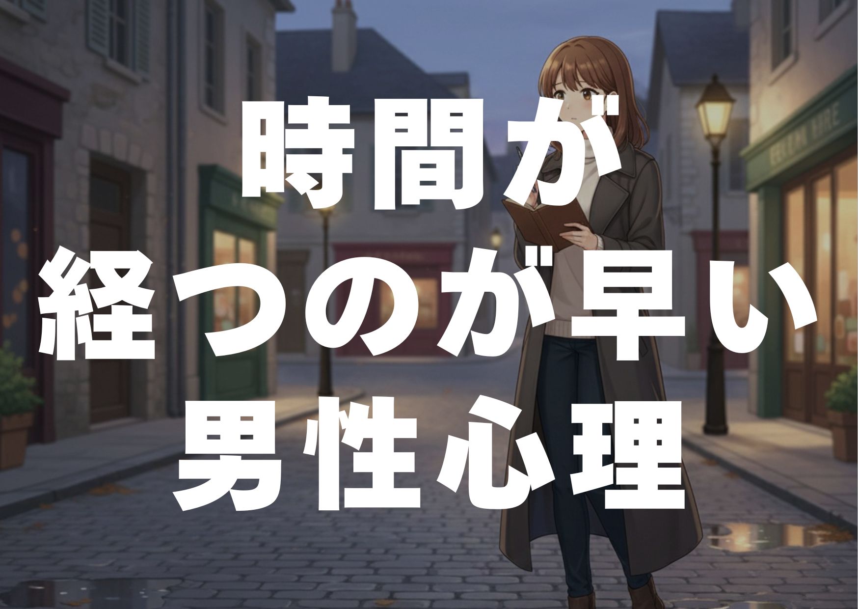 jikantatunogahayaidanseisinri