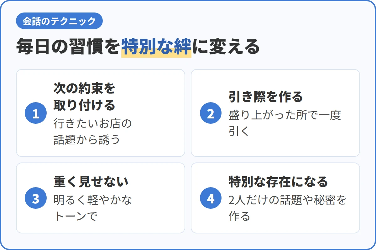 毎日の習慣を特別な絆に変える
