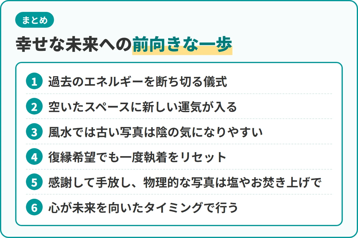 幸せな未来への前向きな一歩
