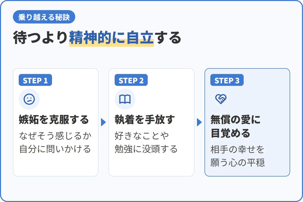 待つより精神的に自立する